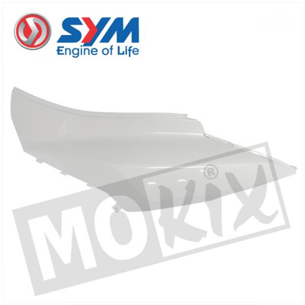 Motorplaat Links Sym X-pro/Orbit Wit